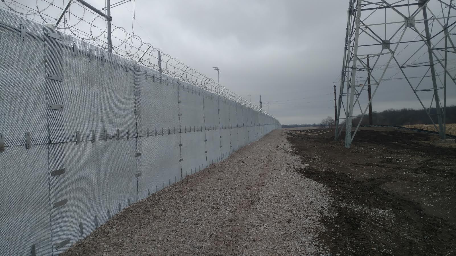 High Security Substation Fence