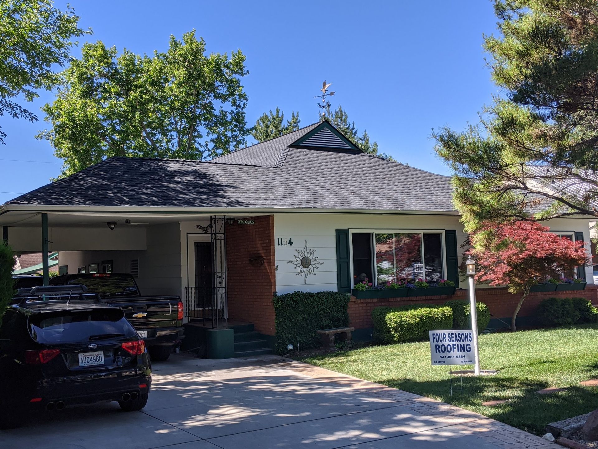 Residential roof