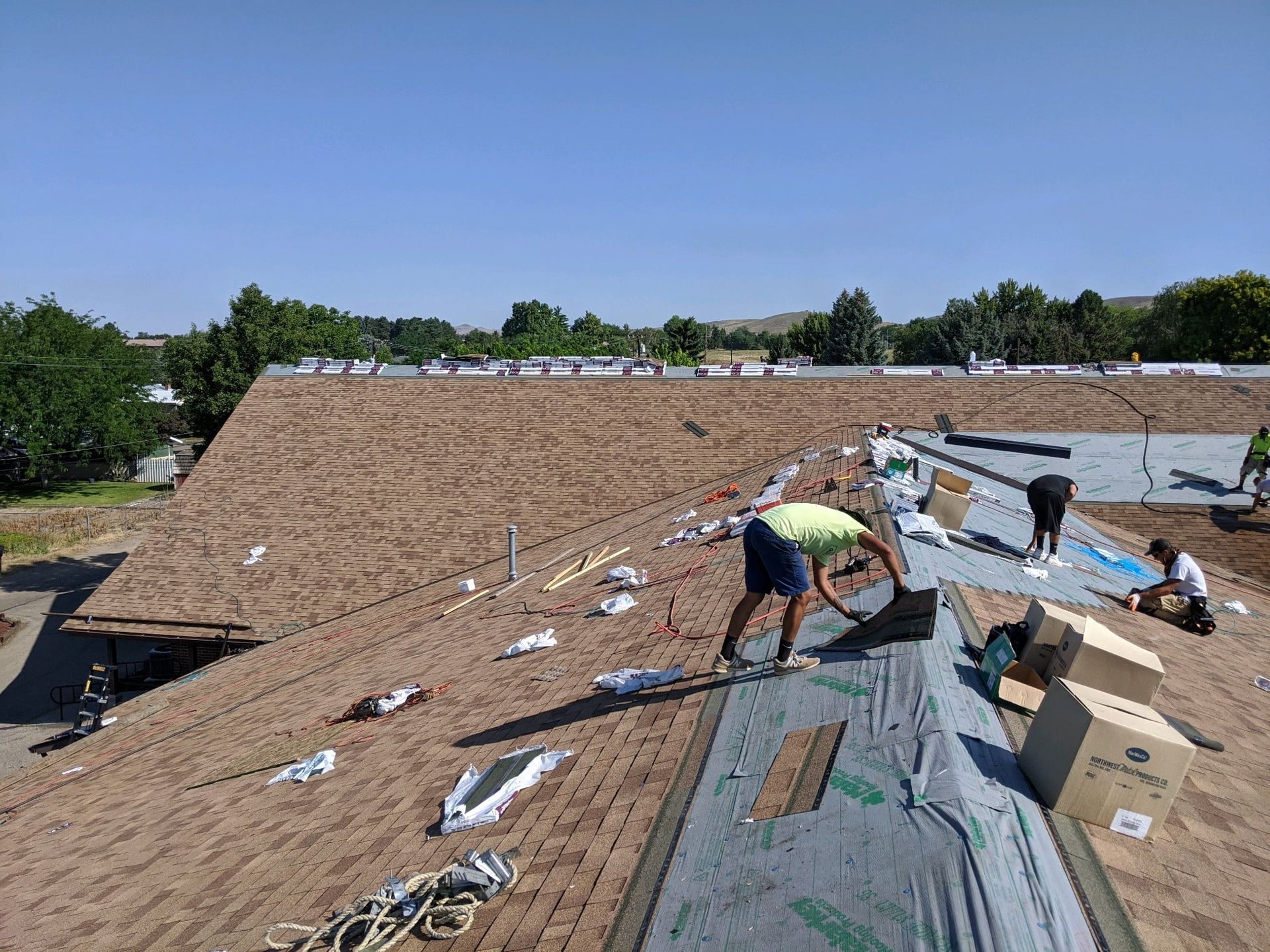 Roof restoration