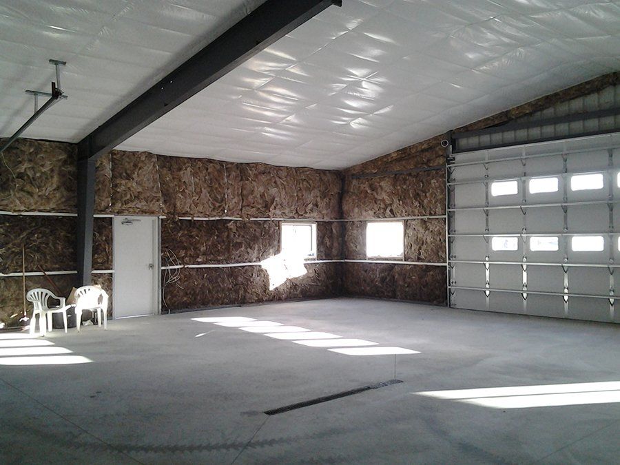 Commercial steel building