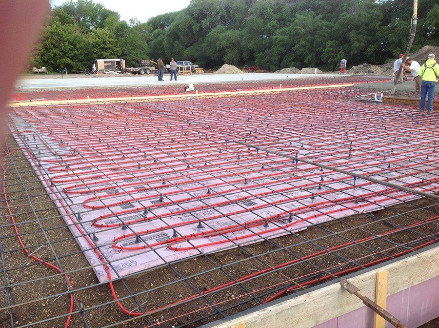 Commercial steel building