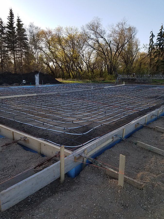 Commercial steel building