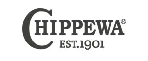 Chippewa boots logo with stylized