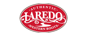 Laredo logo: Red oval with