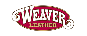 Logo for Weaver Leather, a company specializing in leather goods. Features