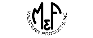 Logo of Western Products, Inc. in a circle with
