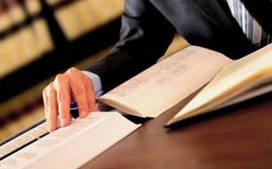 Law books
