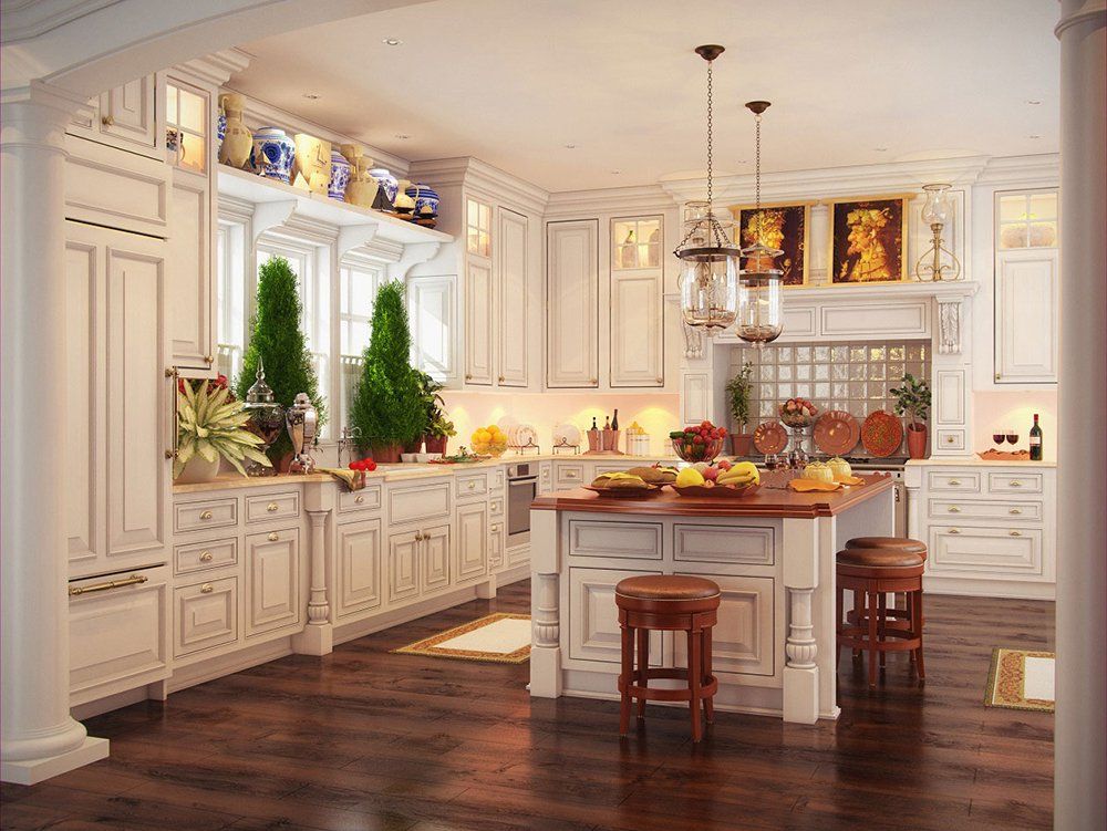 hardwood kitchen flooring
