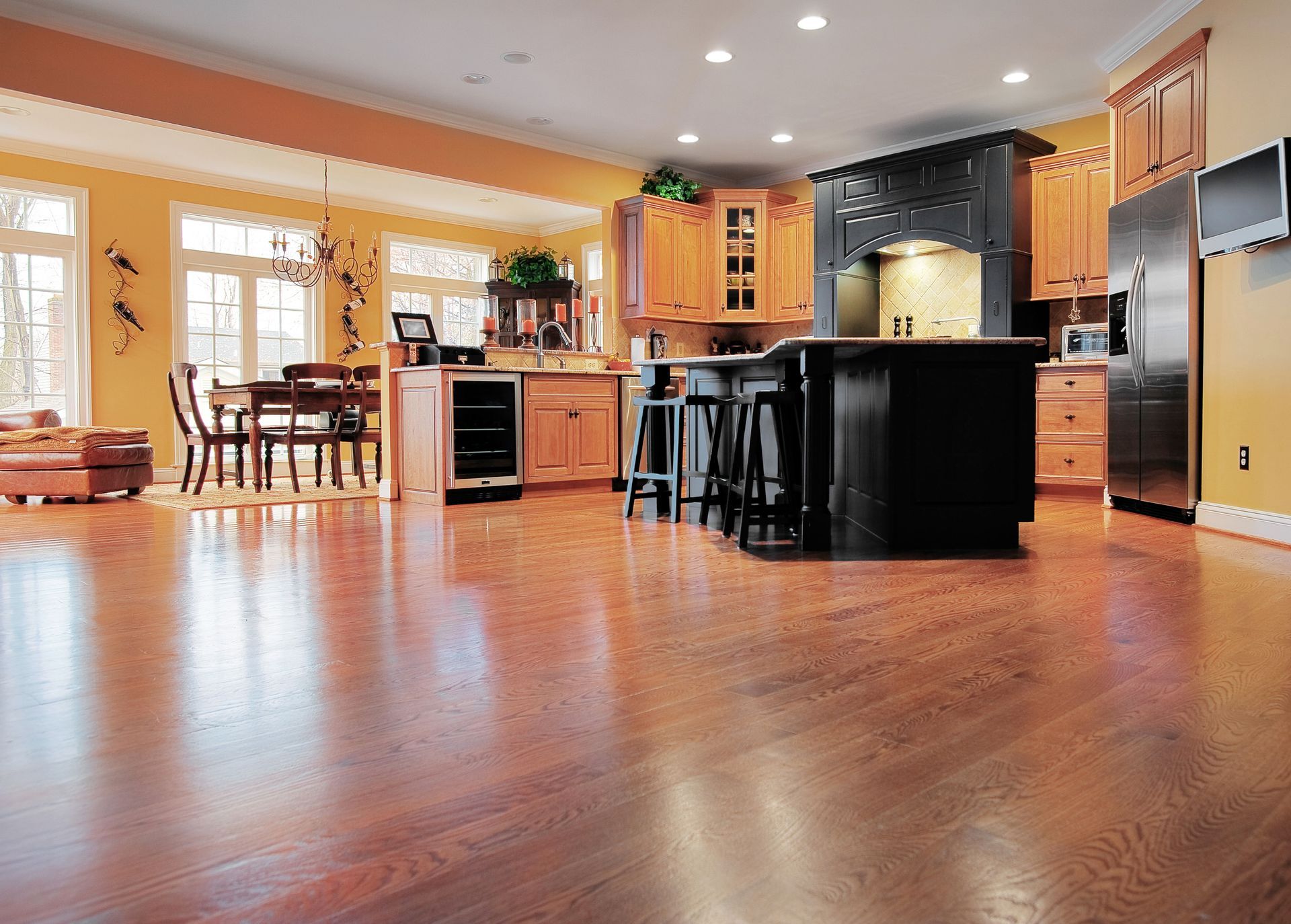 Hardwood flooring