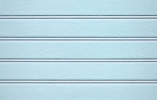 Light blue horizontal wooden planks with dark blue accent lines.