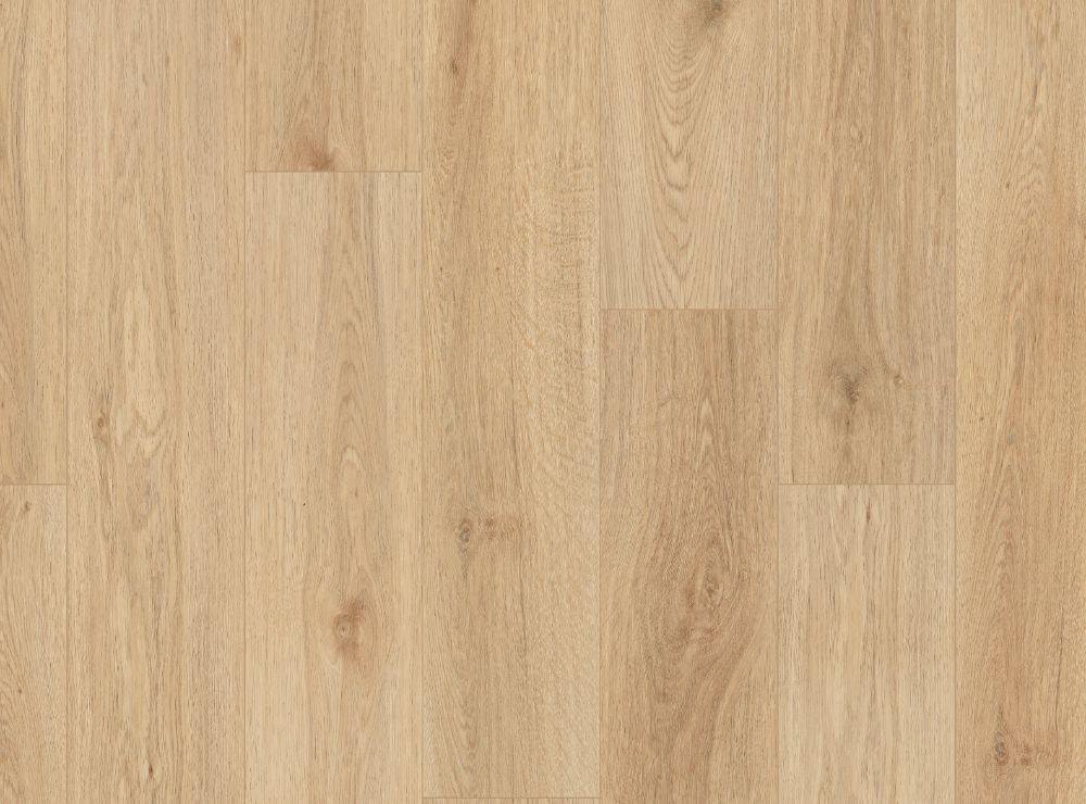 Light brown wood flooring with a vertical grain pattern.