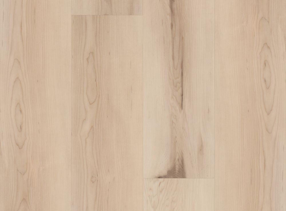 Light-colored wood flooring with visible grain and knots.