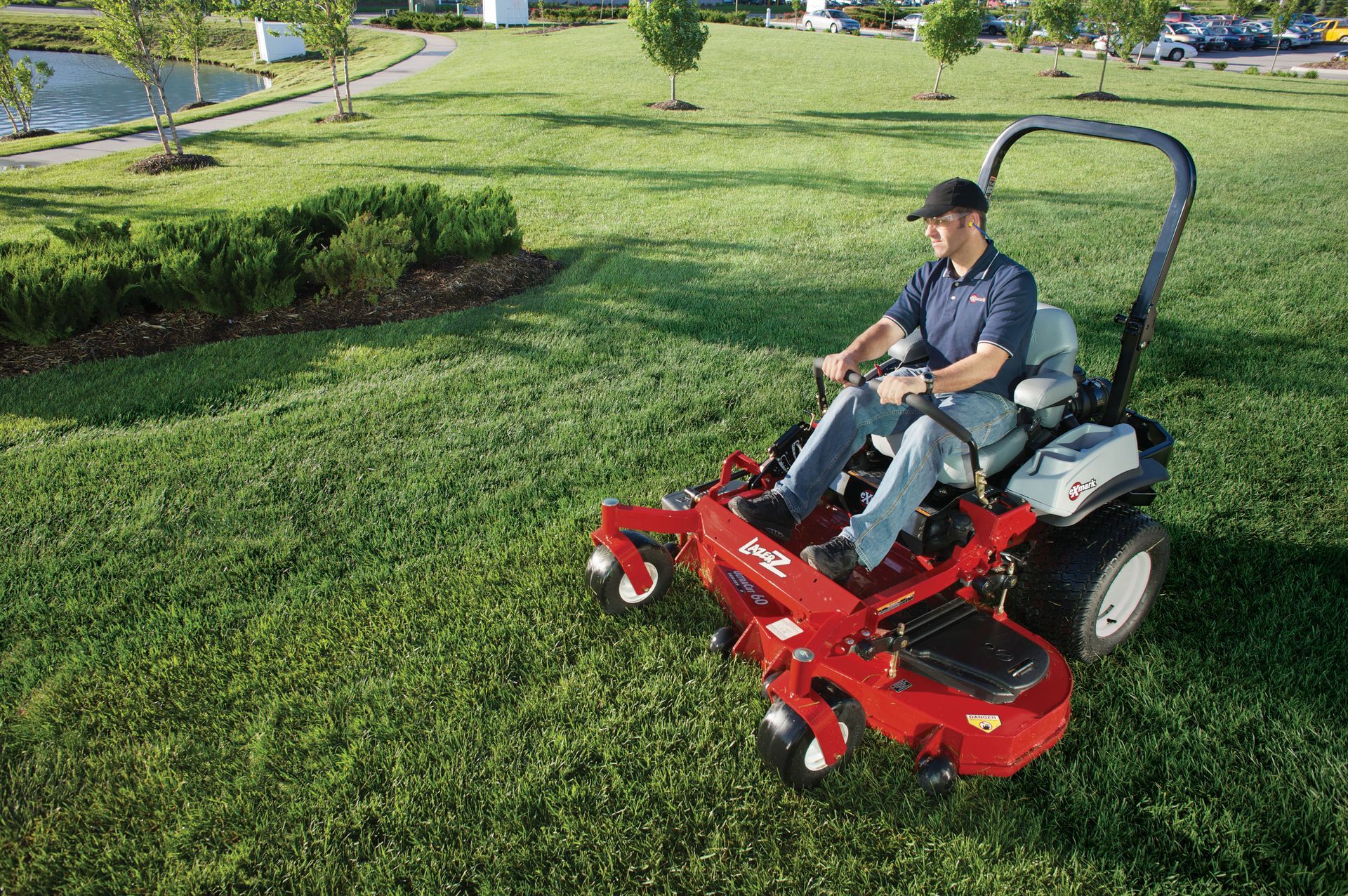 residential lawn mowing