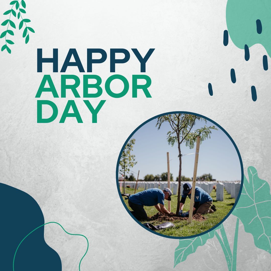 arbor day at arborscape blog banner