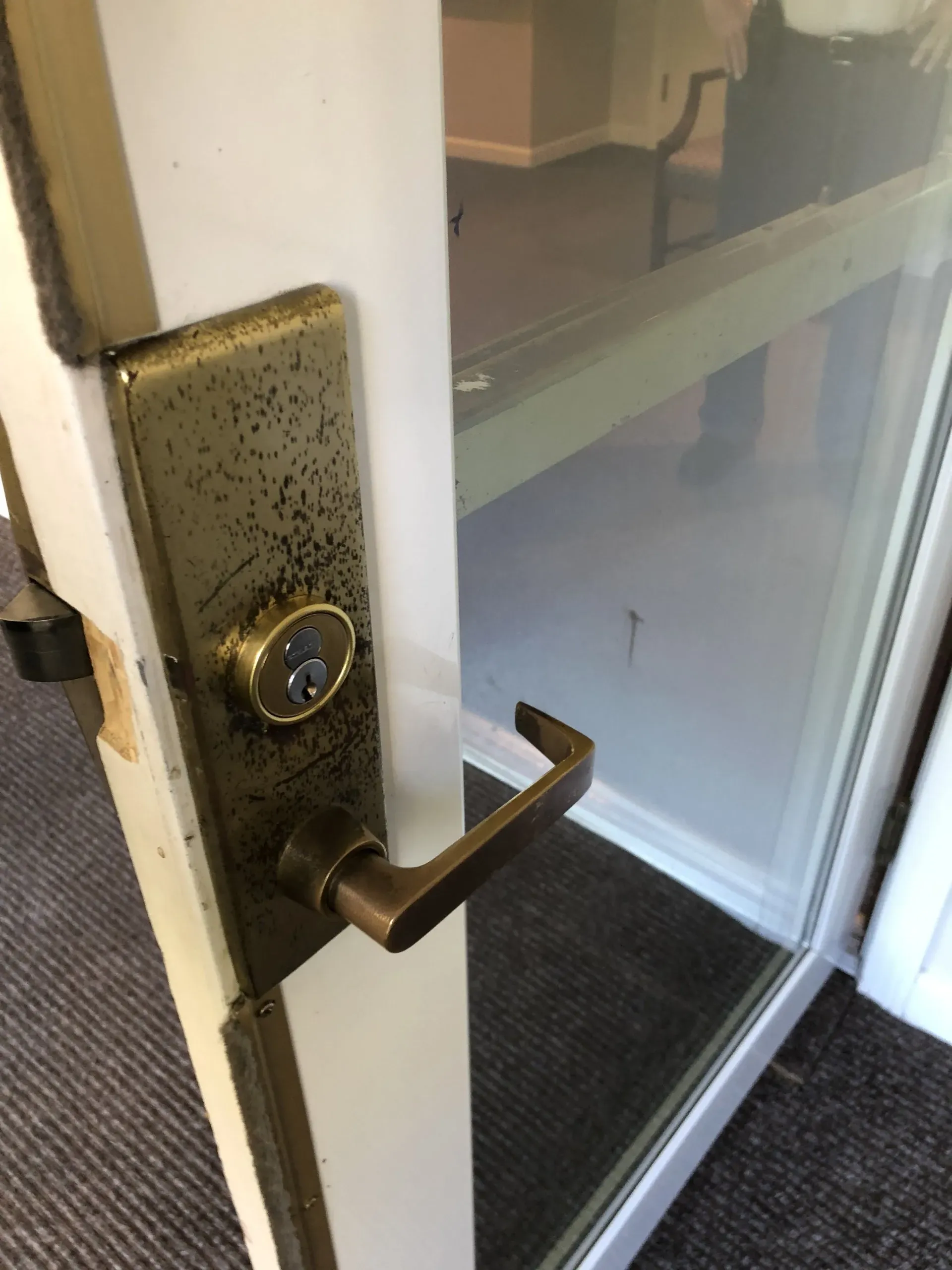 Commercial lock repair