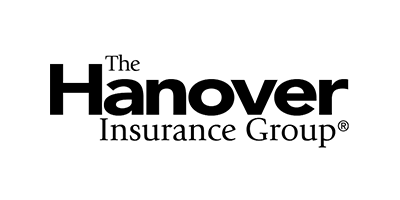 The Hanover Insurance Group logo in black text on a white background