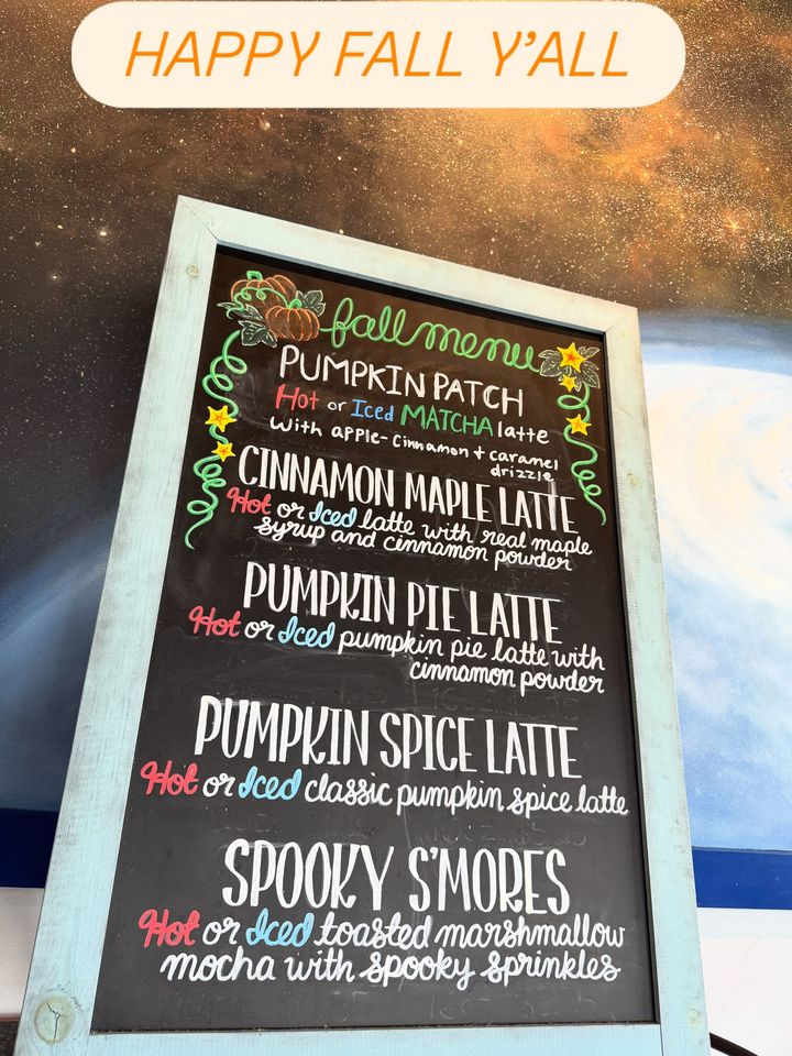 Fall menu