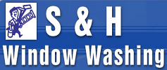 S & H Window Washing logo