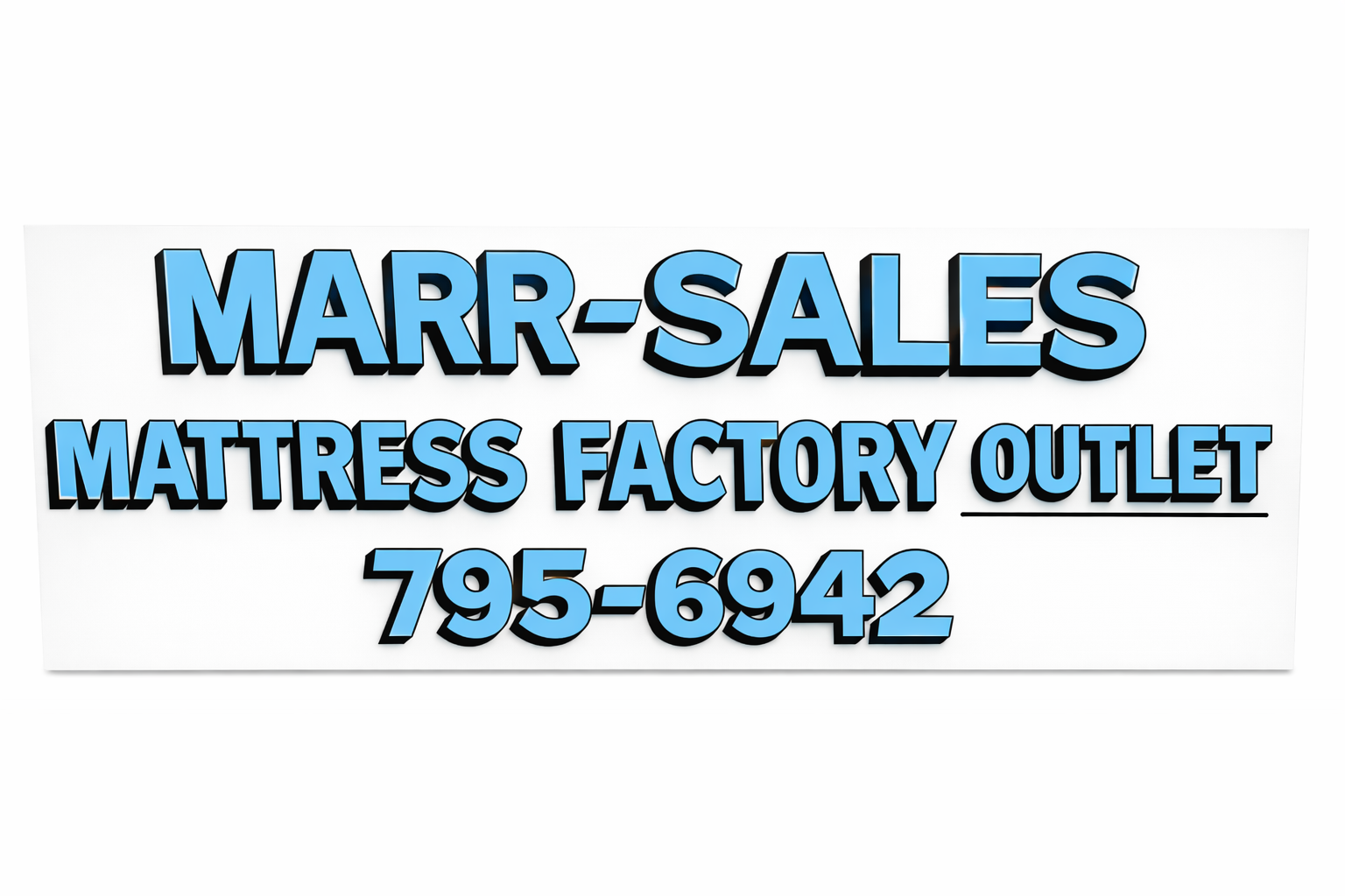 Marr-Sales Mattress Factory Outlet - Logo