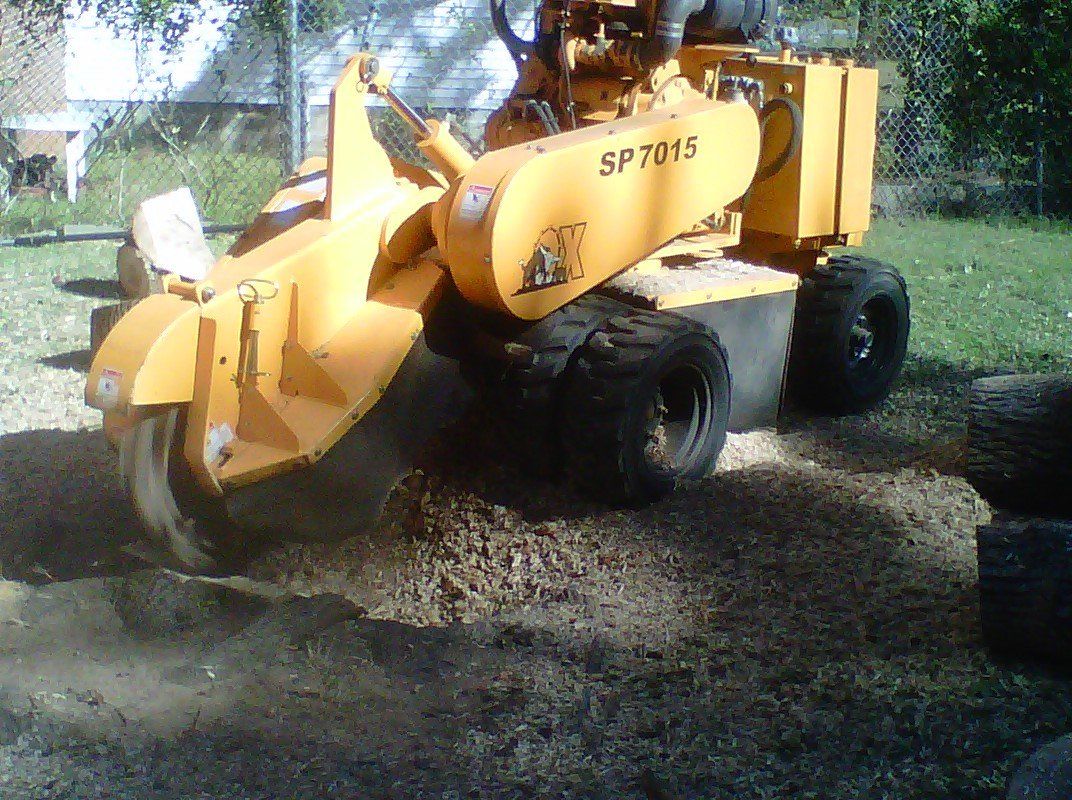 Stump grinding