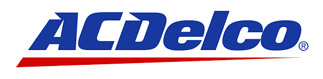ACDelco logo in blue and white with red stripe.