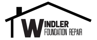 Logo for Windler Foundation Repair with a house outline above the text.