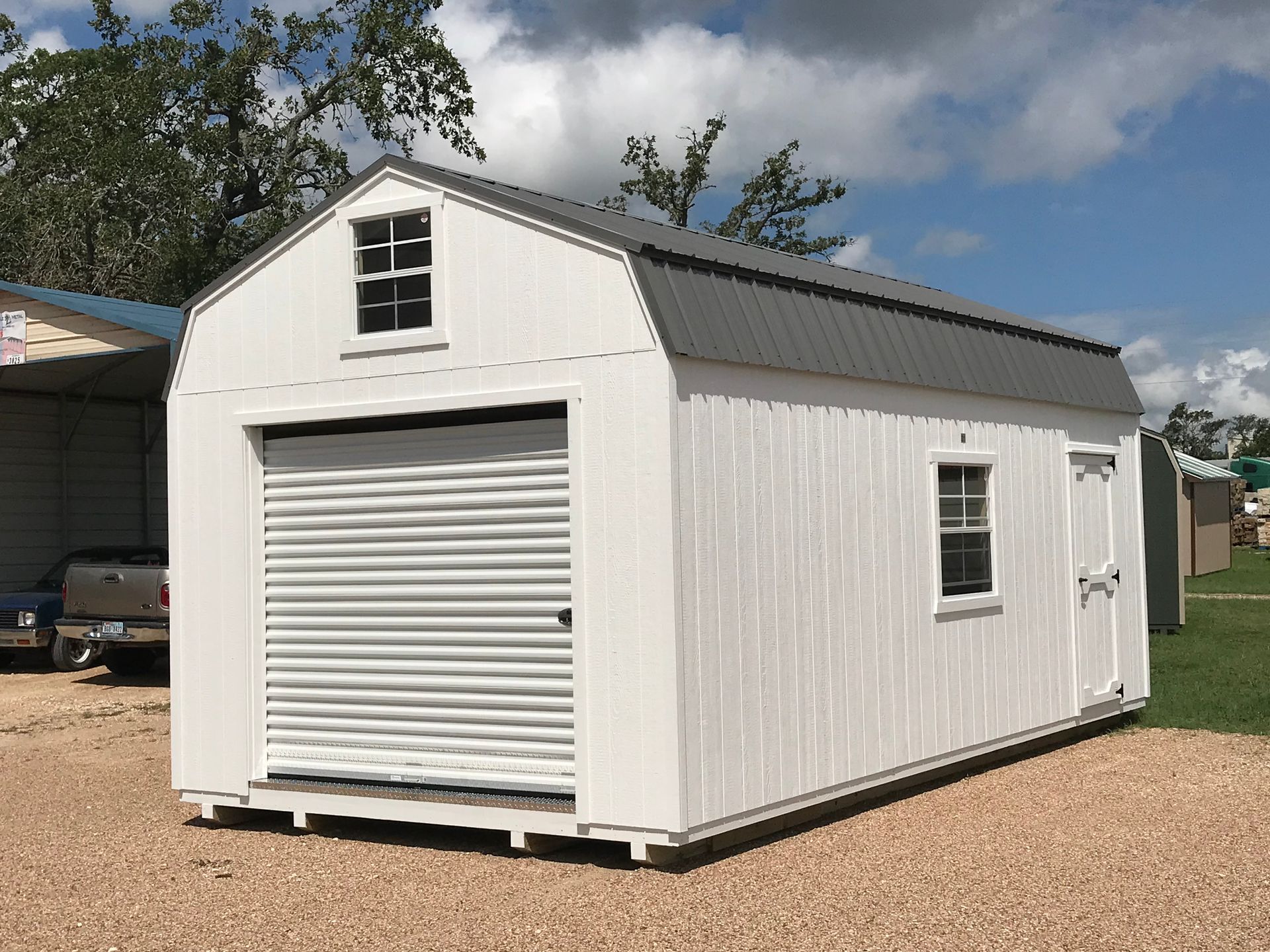 A portable garage