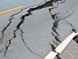 Crack on pavements that need repairs