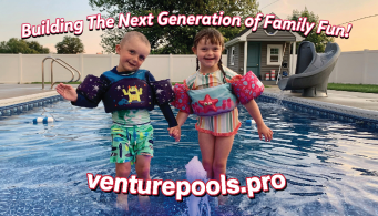 Children in the pool