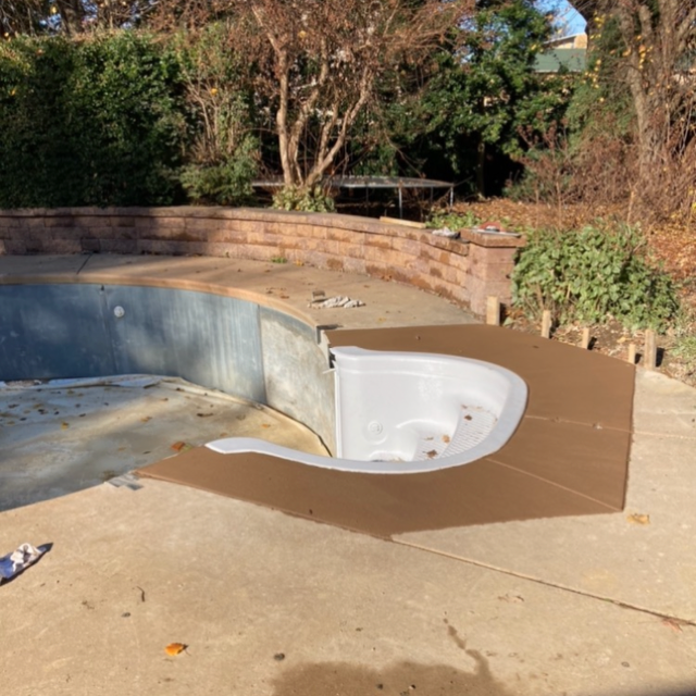 Pool remodeling