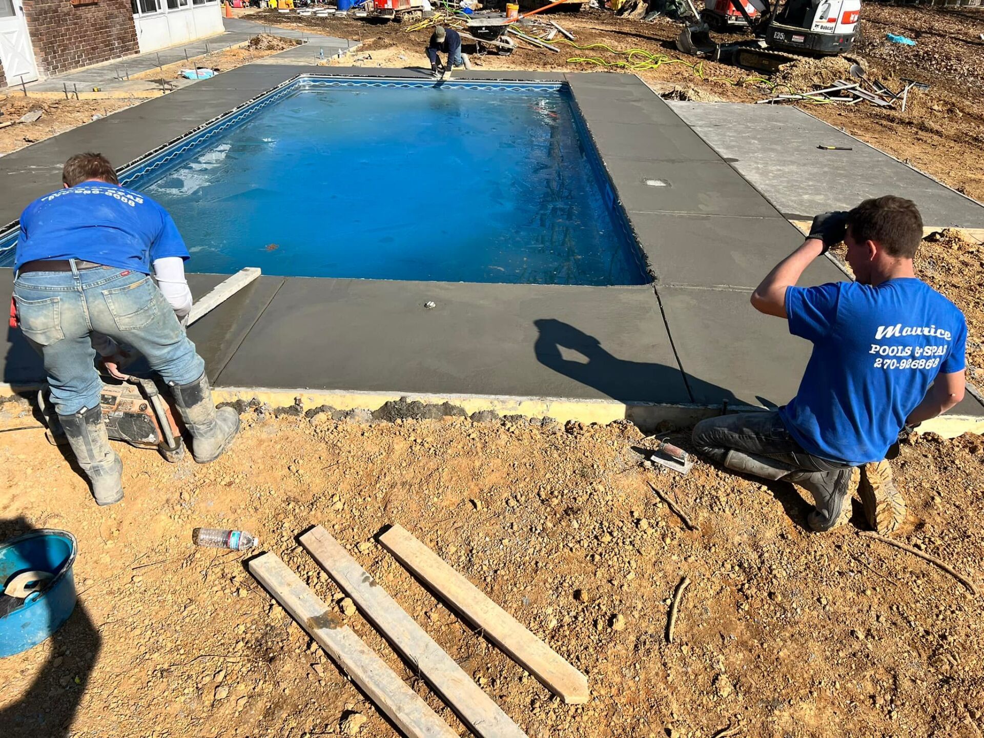 Swimming pool service