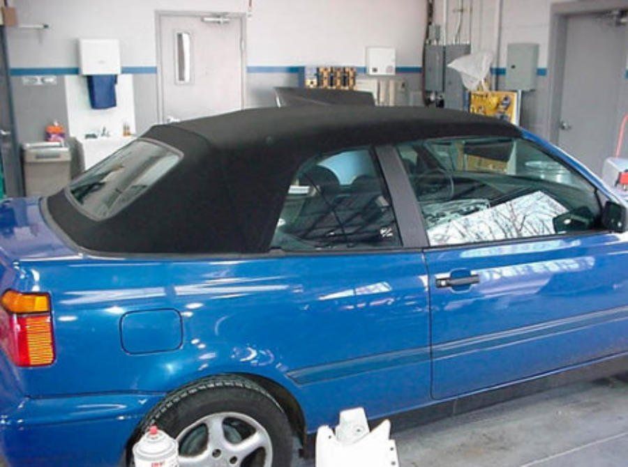 Custom convertible top car