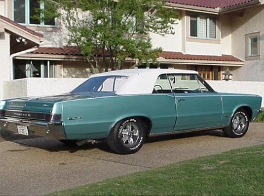 Custom convertible top car