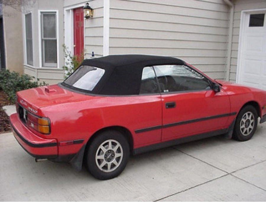 Custom convertible top car