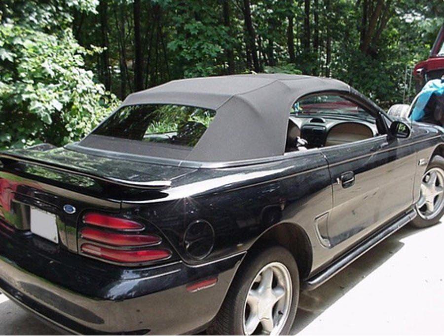 Custom convertible top car
