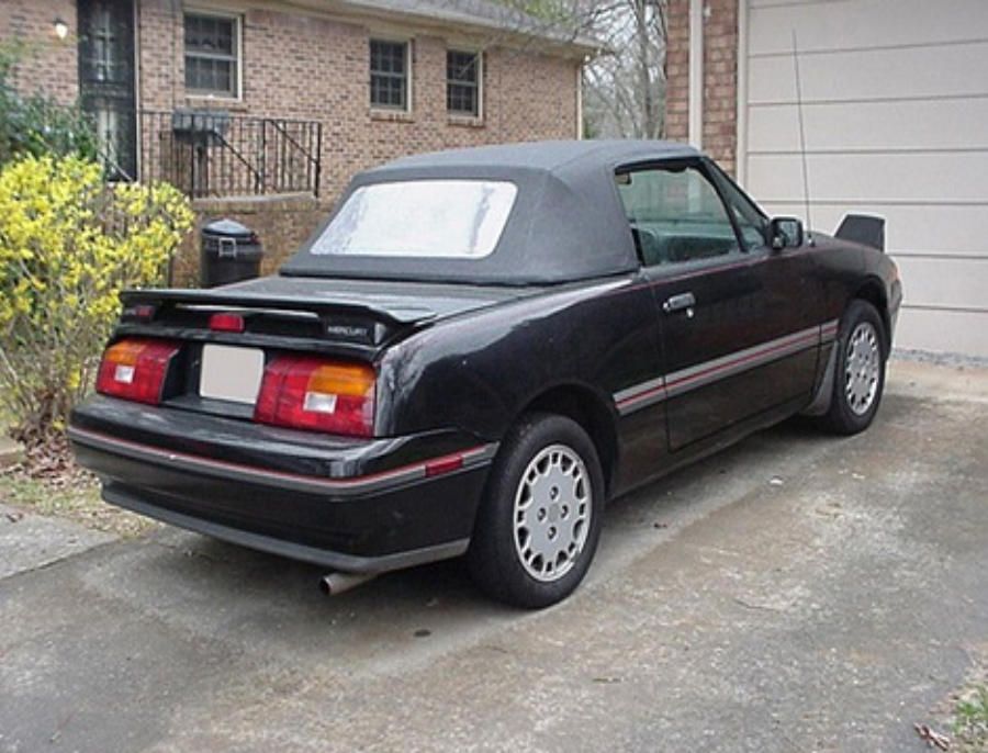 Custom convertible top car