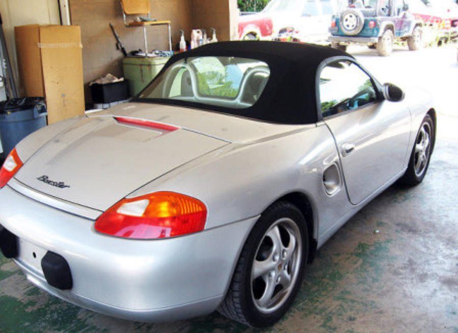 Custom convertible top car