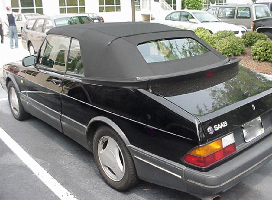 Custom convertible top car