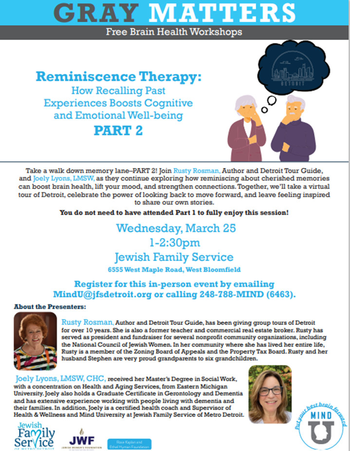 Flyer for a free Senior Living Options seminar at American Legion Post 426 in Trenton on March 16 at 6 p.m. Food provided.