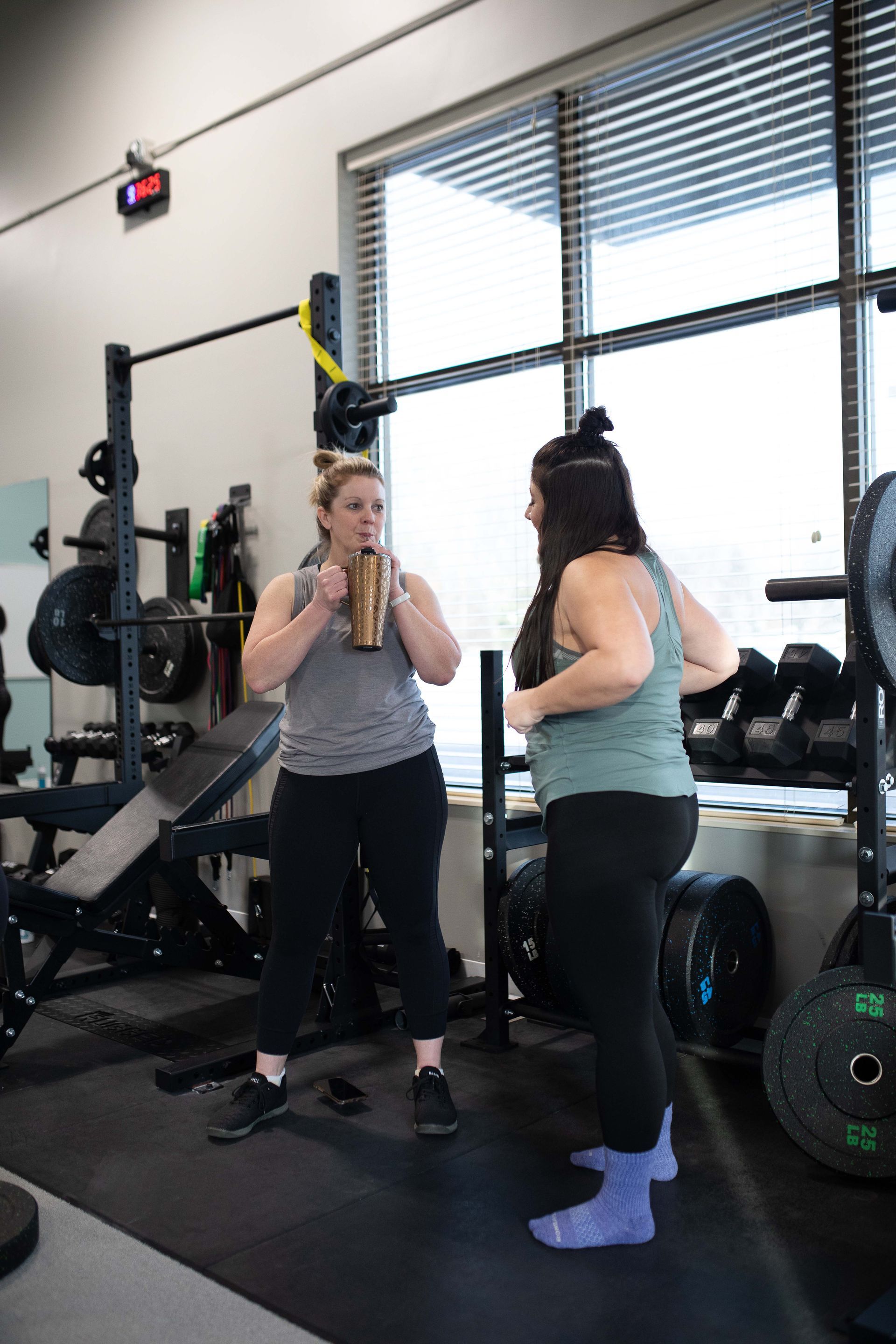 Two ladies on a personal training