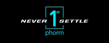 1st Phorm Never Settle logo