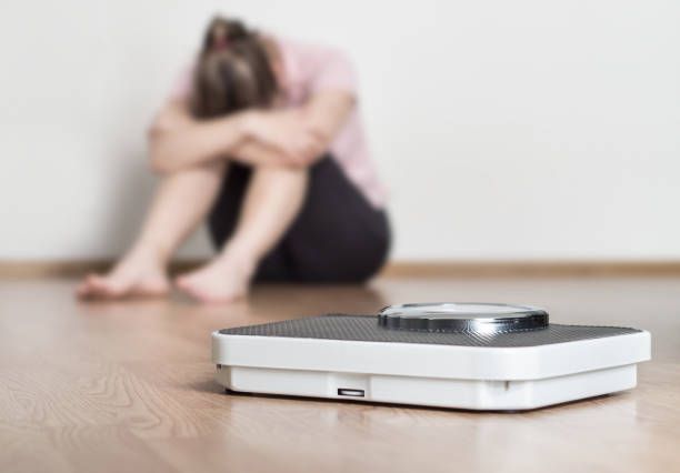 Frustrated Woman Trying to Lose Weight