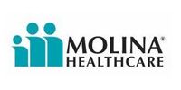 Molina Healthcare logo in teal and black text on a white background