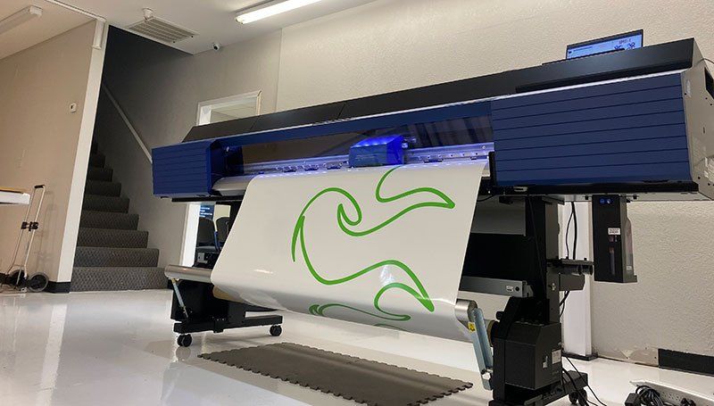 glossy large format printing