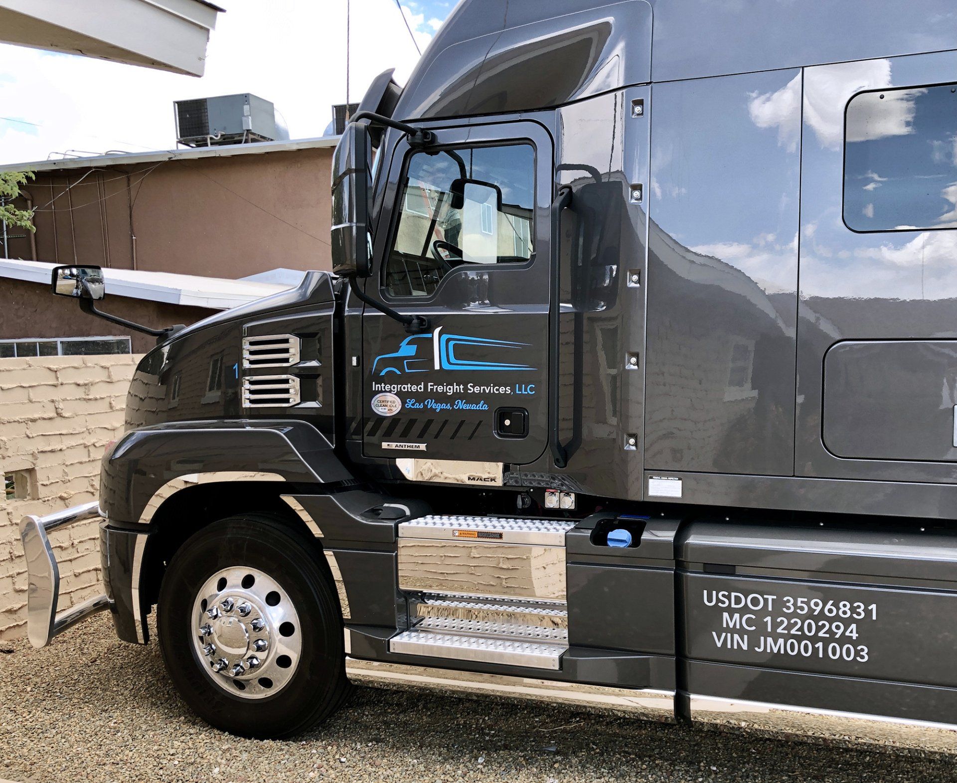 Service truck decals