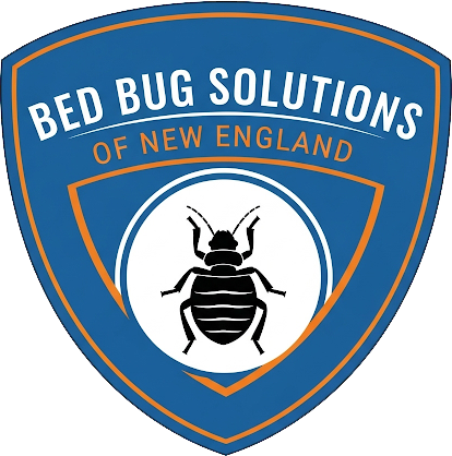 Bedbug Solutions of New England logo in blue text.
