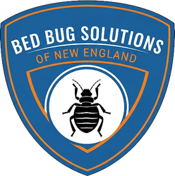 Bedbug Solutions of New England logo in blue text.