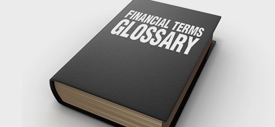 Financial terms glossary