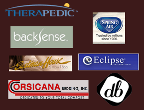 Therapedic Mattress, Back Sense, Eastman House, Eclipse, Spring Air