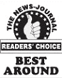 The News-Journal Reader's Choice Best Around Award
